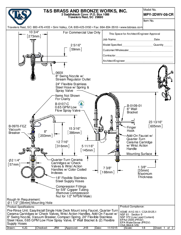 Cutsheet