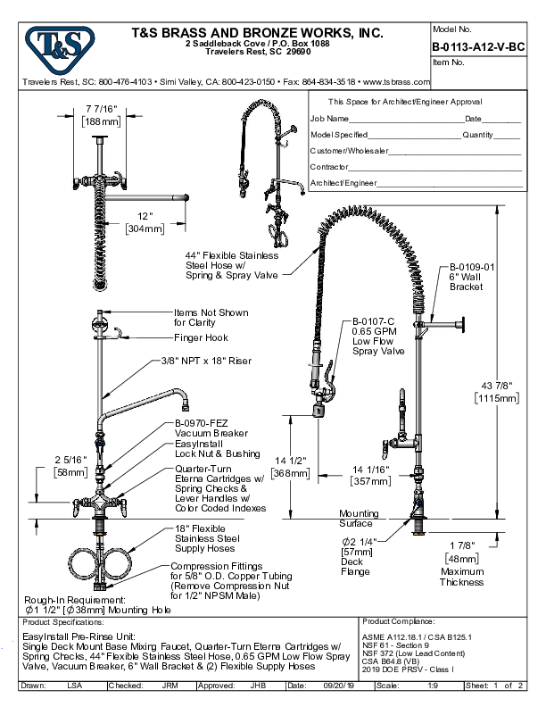 Cutsheet