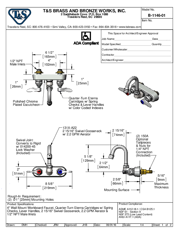 Cutsheet