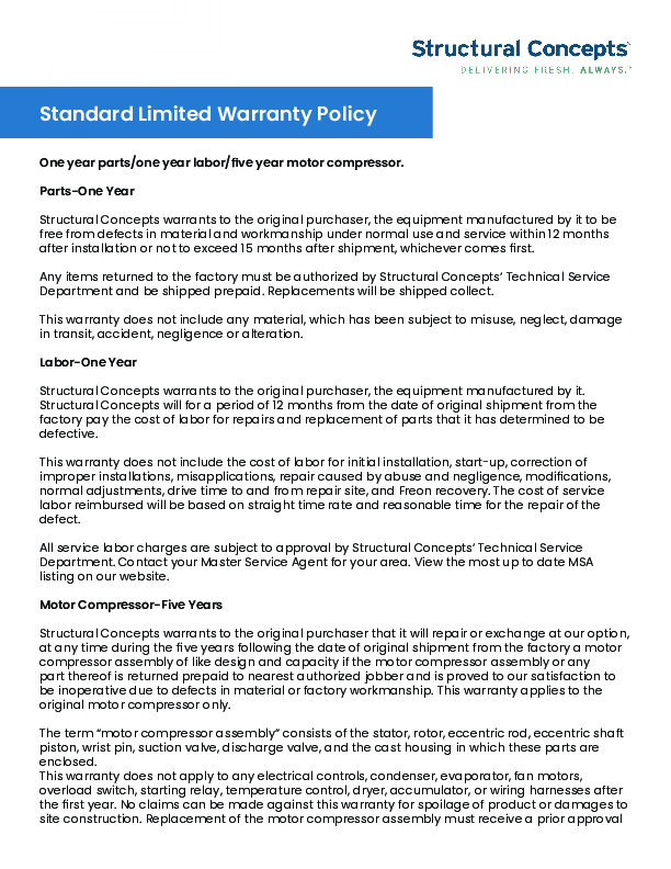 Warranty