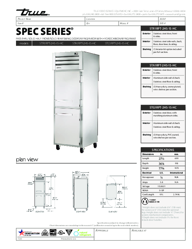 Cutsheet