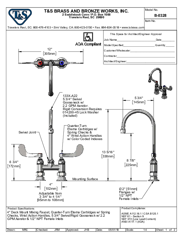 Cutsheet