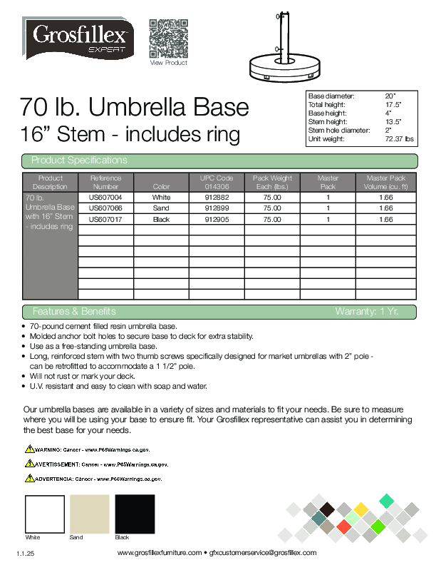 Cutsheet