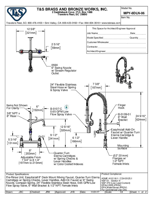 Cutsheet