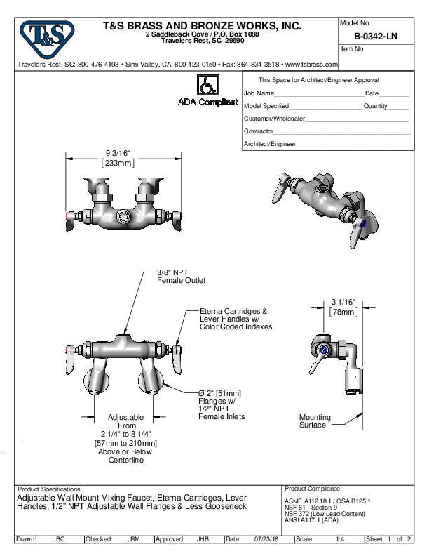 Cutsheet