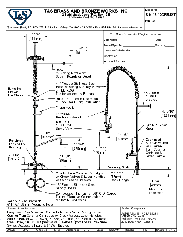 Cutsheet