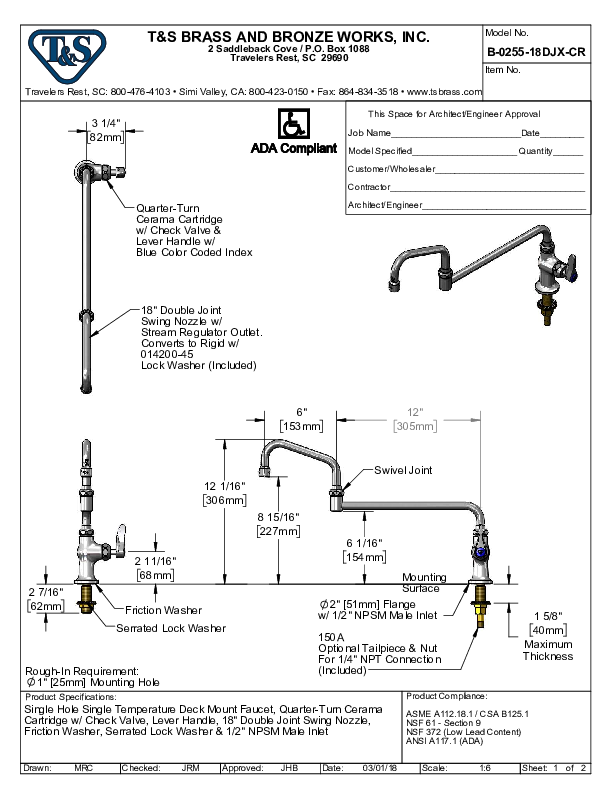 Cutsheet