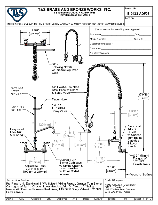 Cutsheet