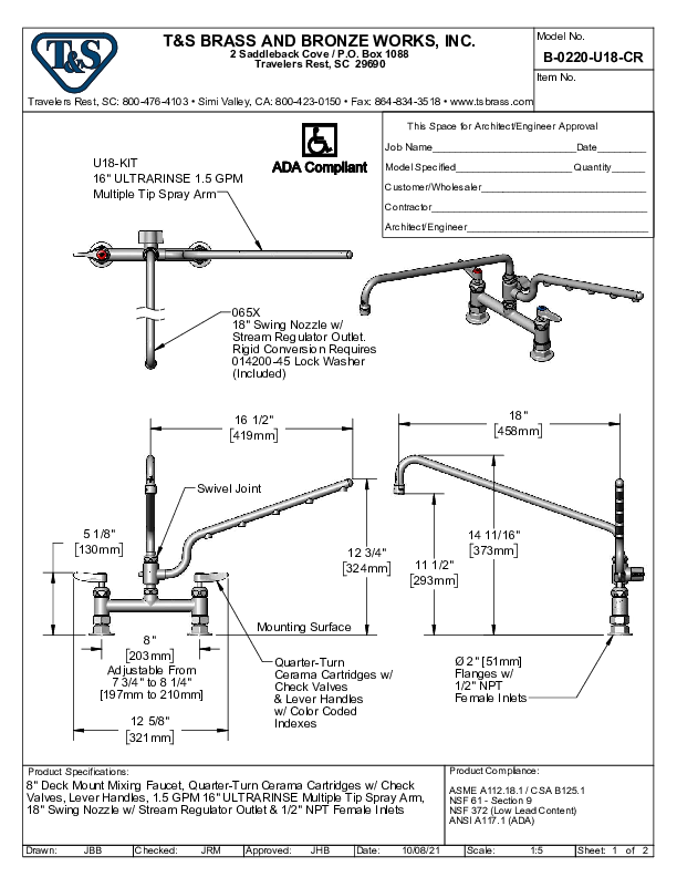 Cutsheet