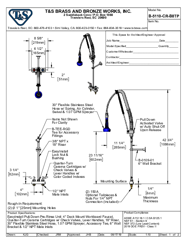 Cutsheet