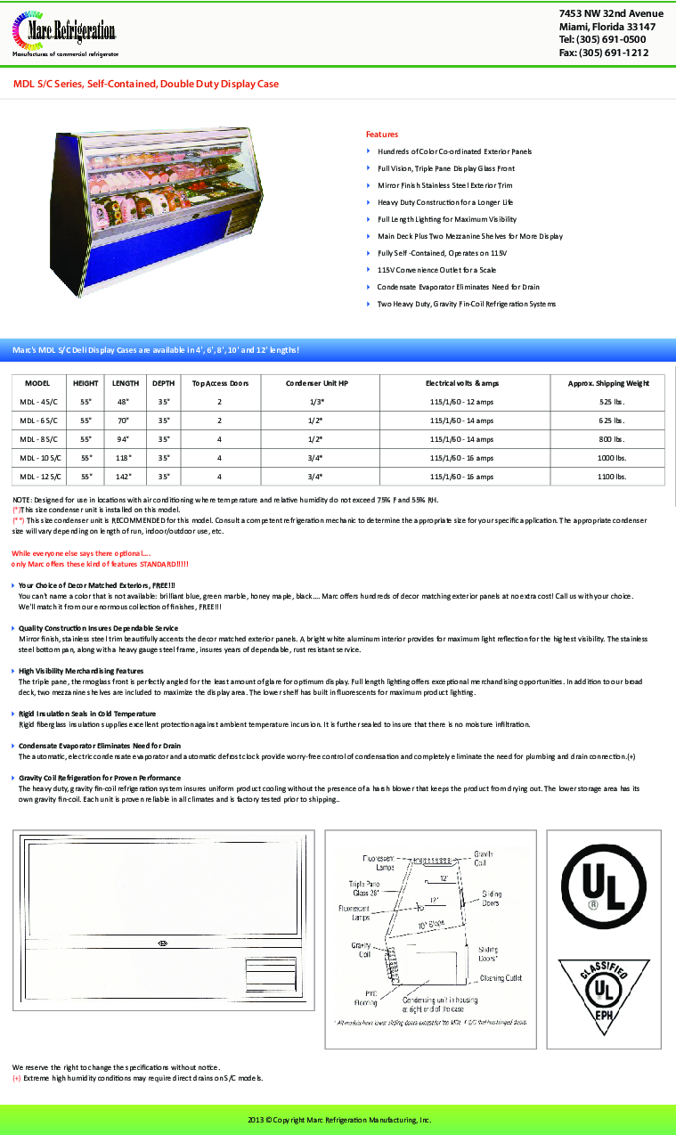 Cutsheet