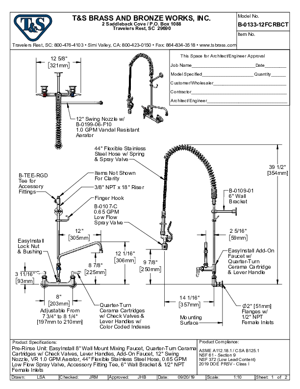 Cutsheet