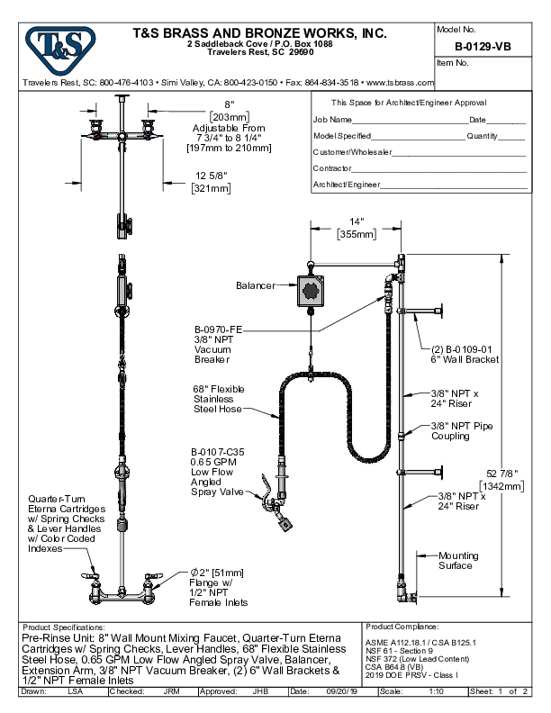 Cutsheet