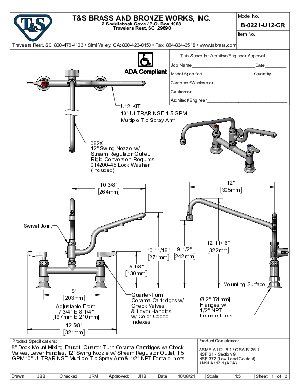 Cutsheet