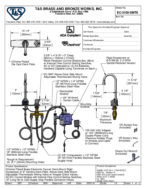 Cutsheet