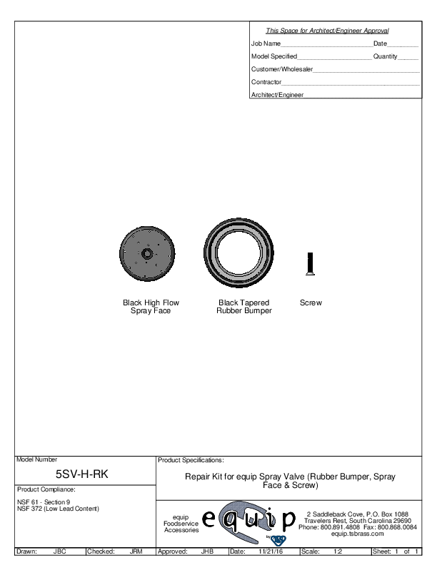 Cutsheet