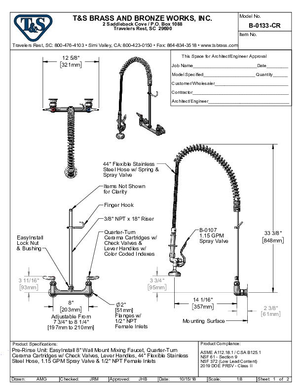 Cutsheet