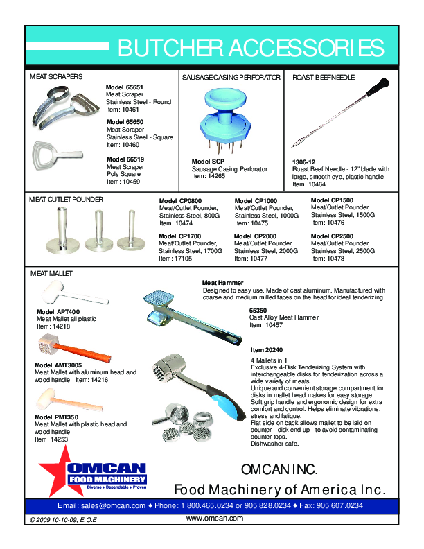 Cutsheet