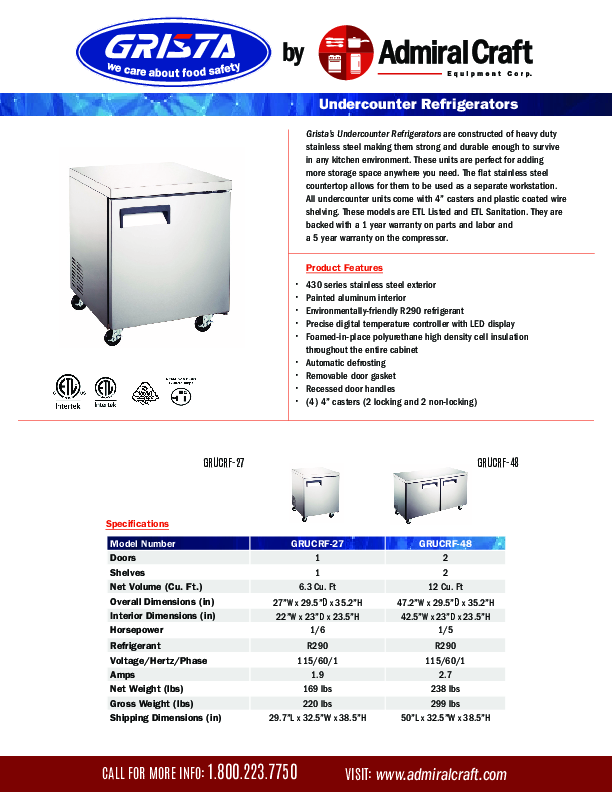 Cutsheet