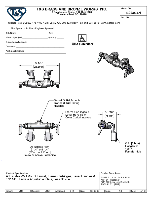 Cutsheet