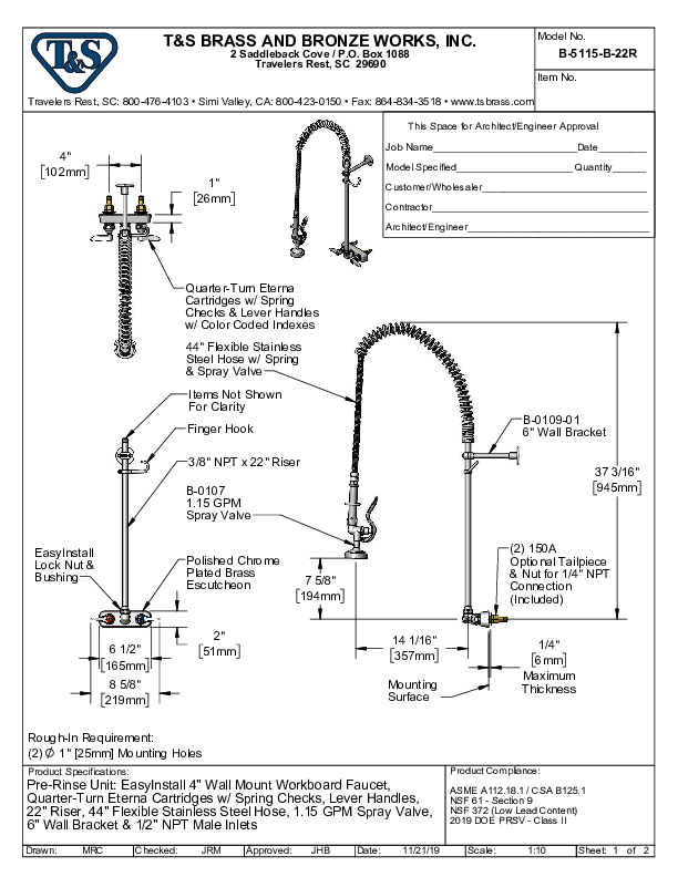 Cutsheet