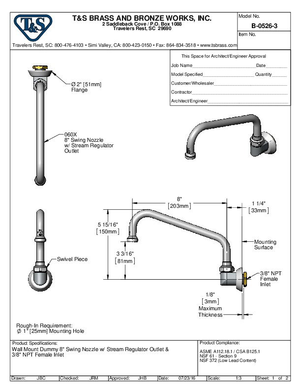 Cutsheet