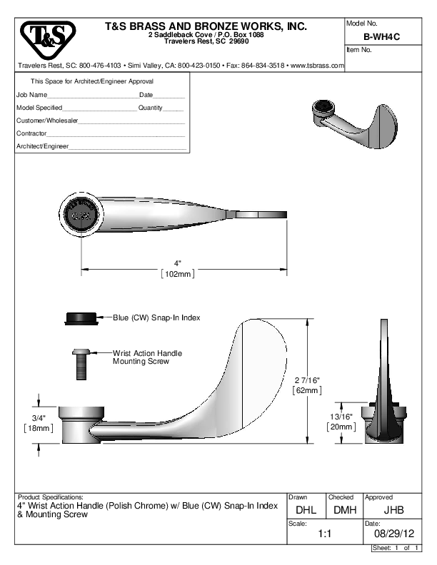 Cutsheet