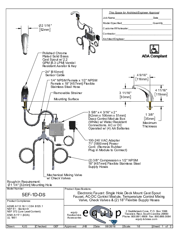 Cutsheet