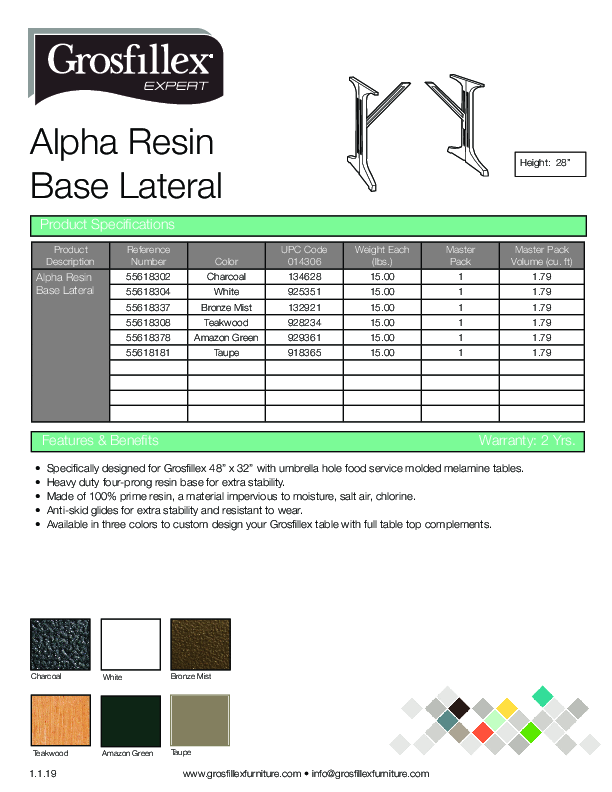 Cutsheet