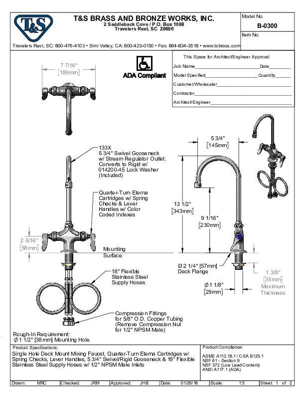 Cutsheet