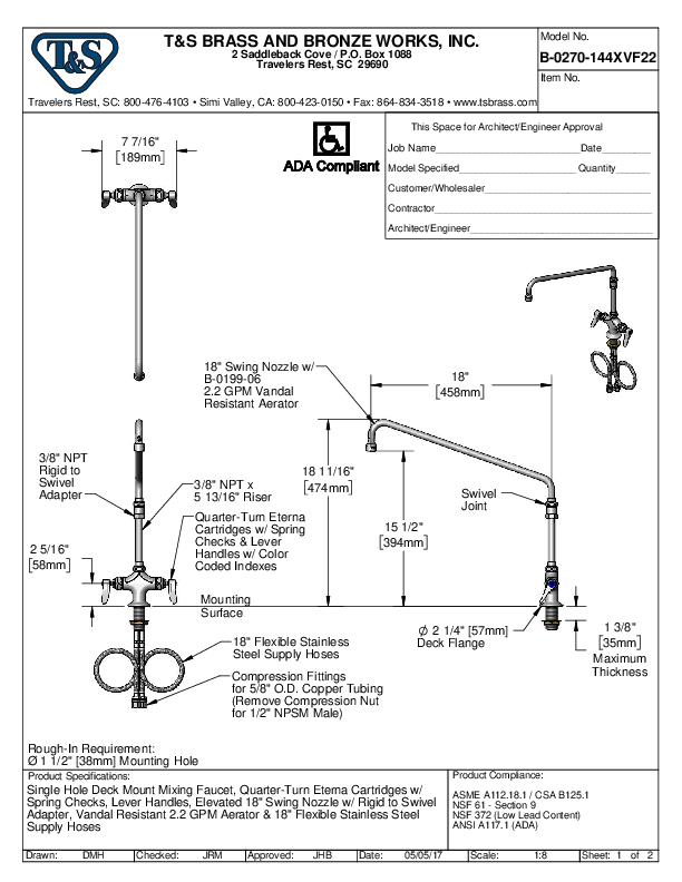 Cutsheet