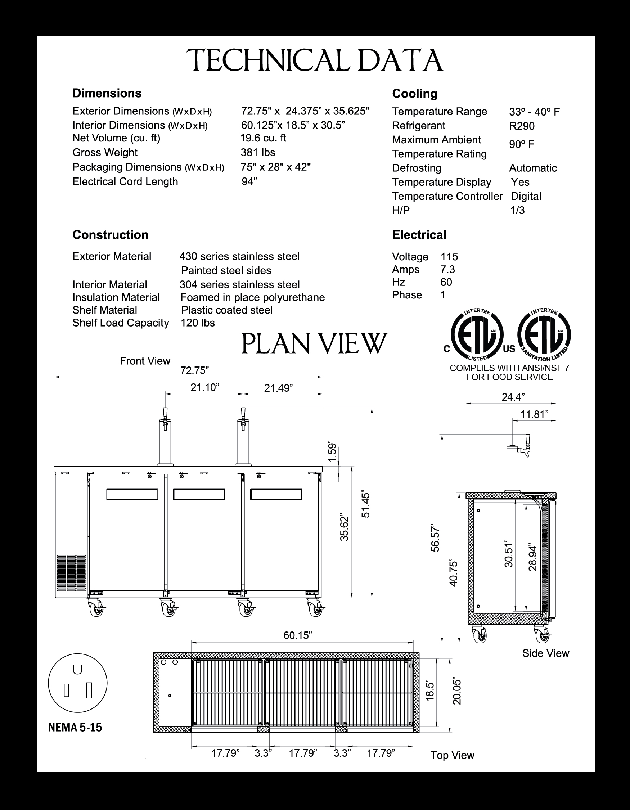 Cutsheet