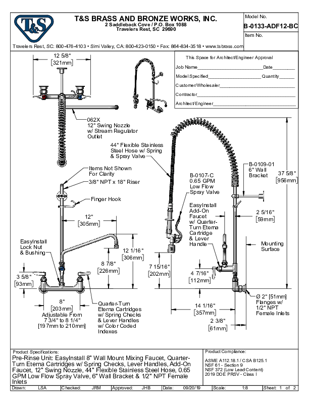 Cutsheet