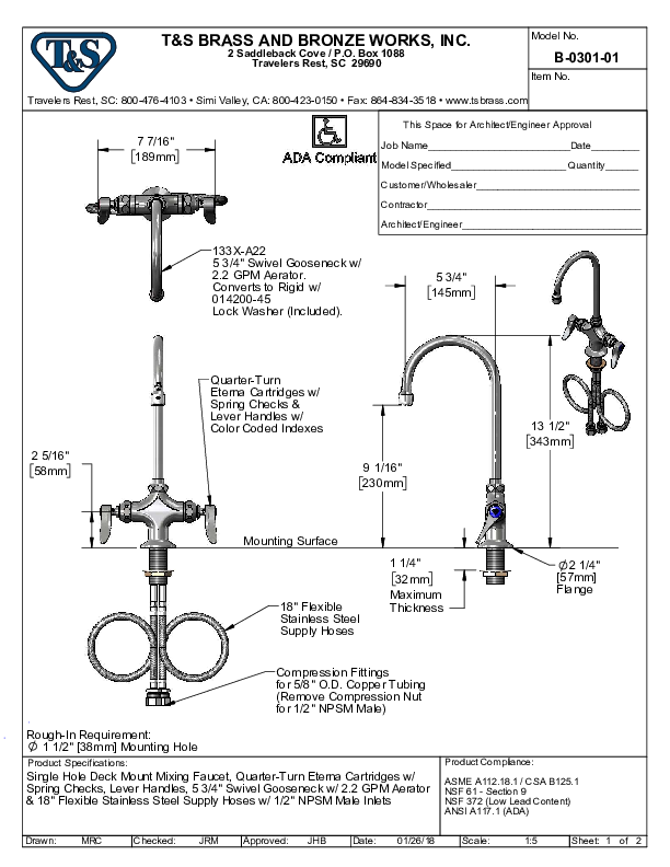 Cutsheet