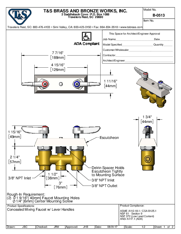 Cutsheet