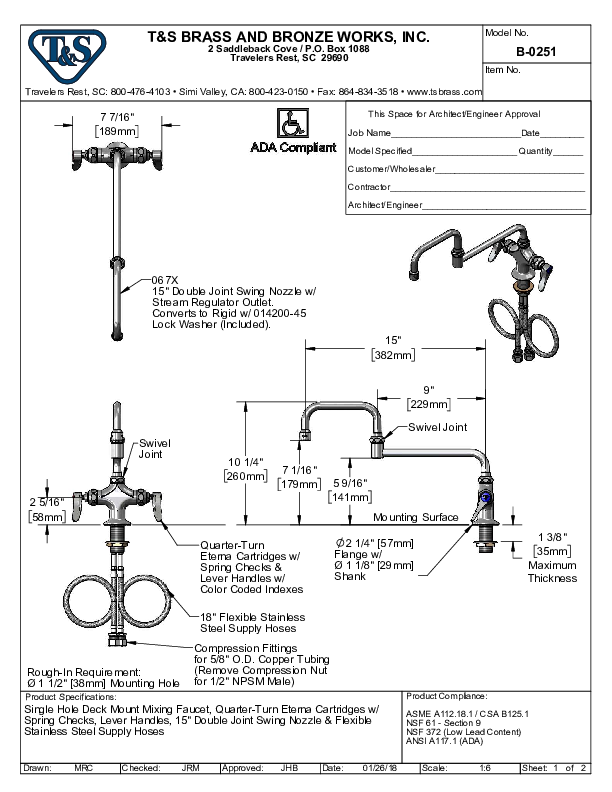 Cutsheet