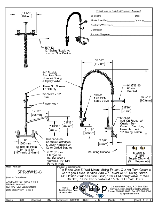 Cutsheet