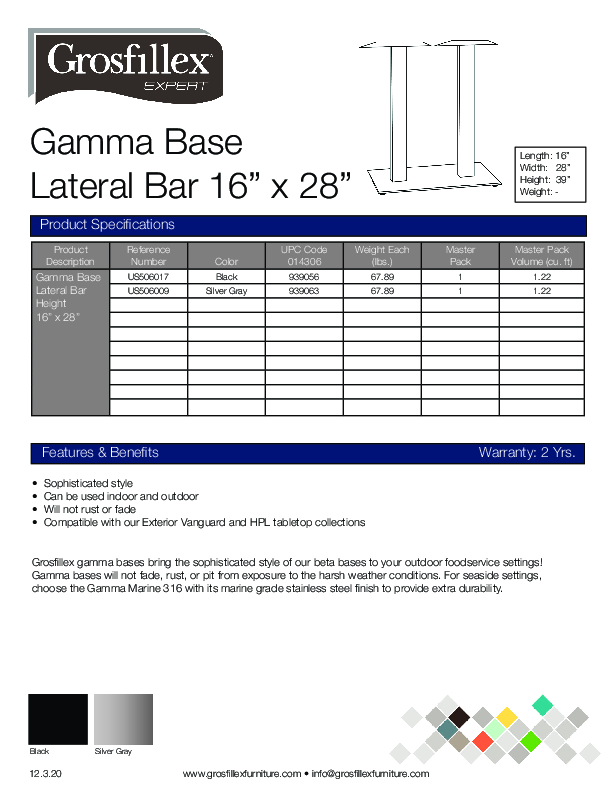 Cutsheet