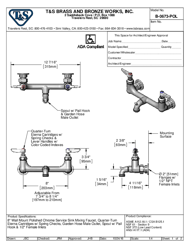 Cutsheet