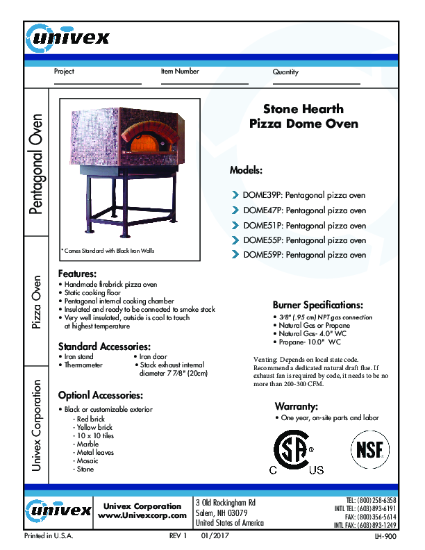 Cutsheet