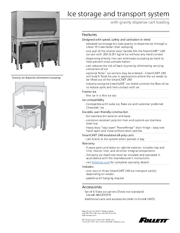 Cutsheet