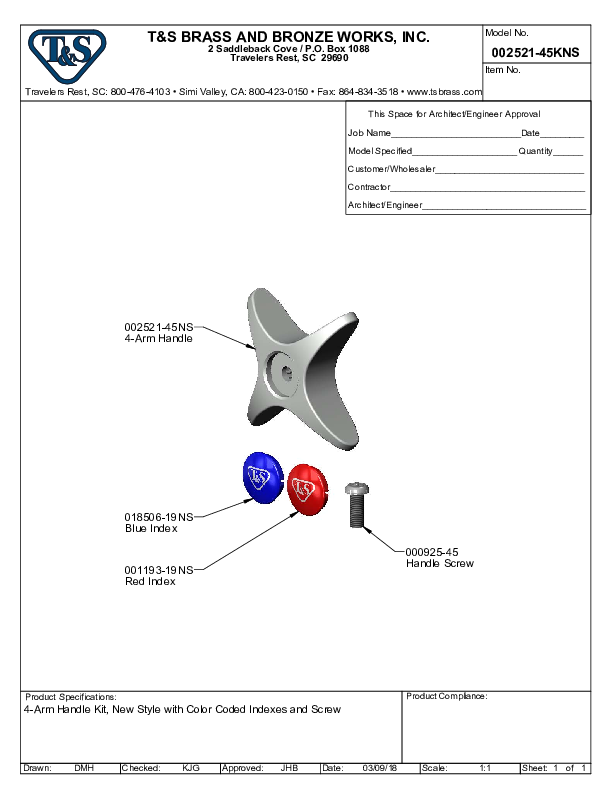 Cutsheet