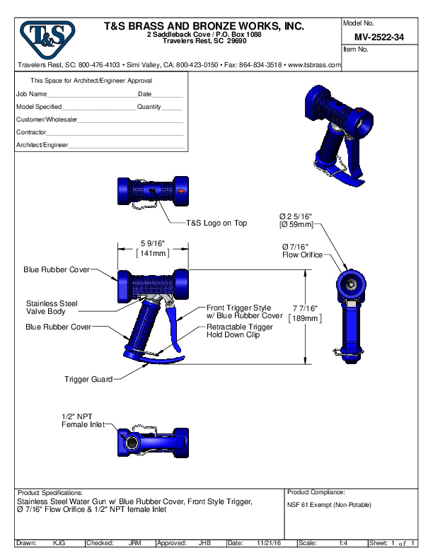 Cutsheet