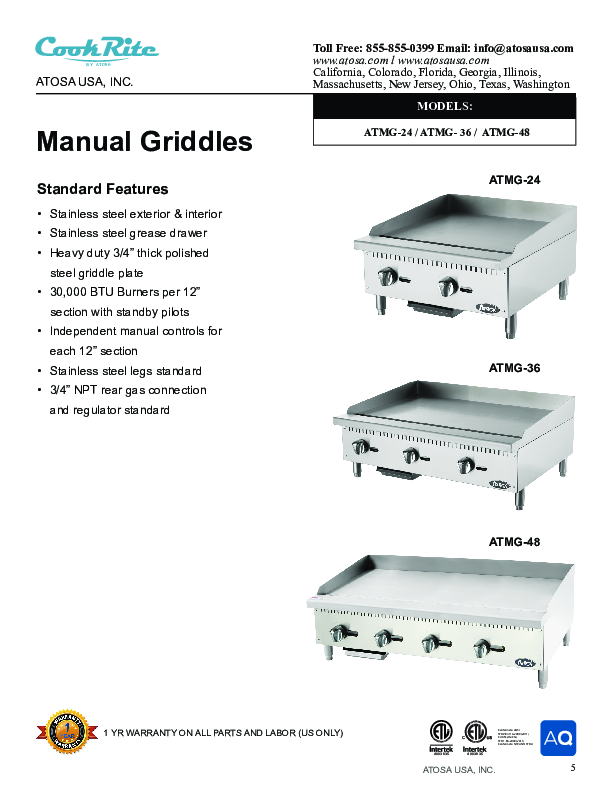 Cutsheet