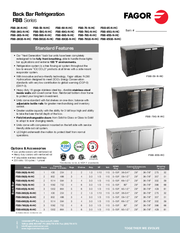 Cutsheet