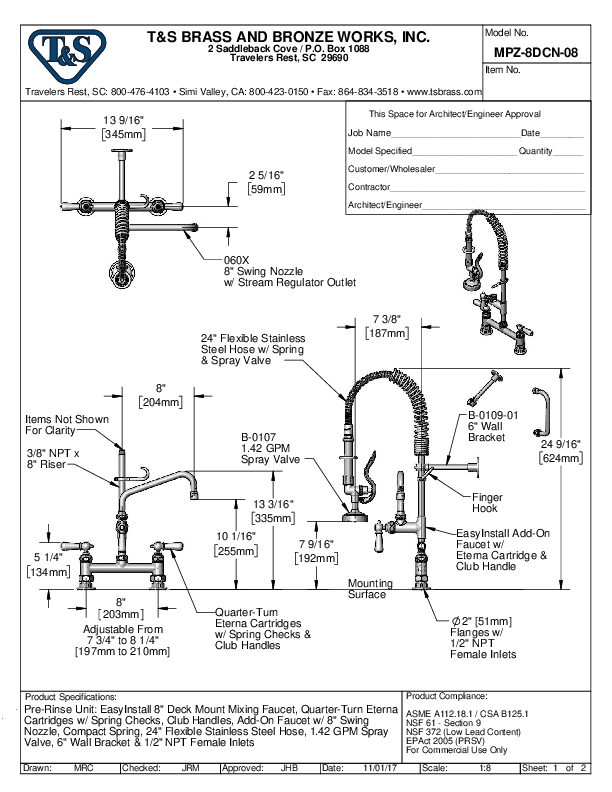 Cutsheet