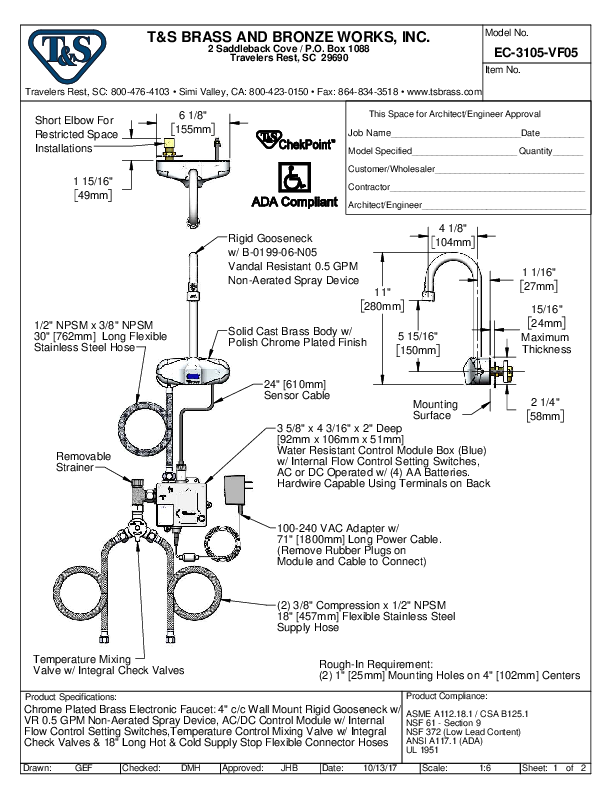 Cutsheet