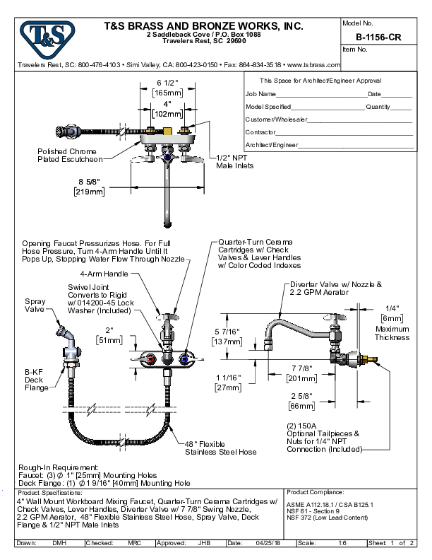 Cutsheet