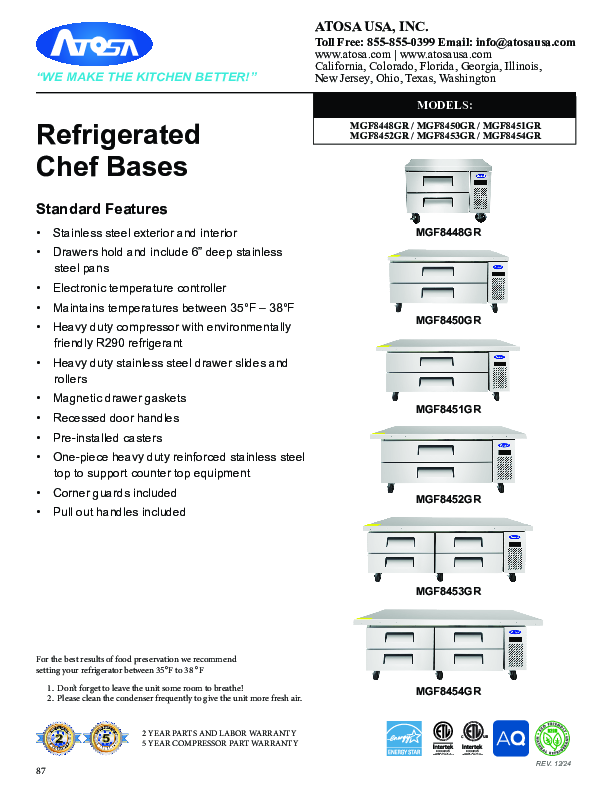 Cutsheet