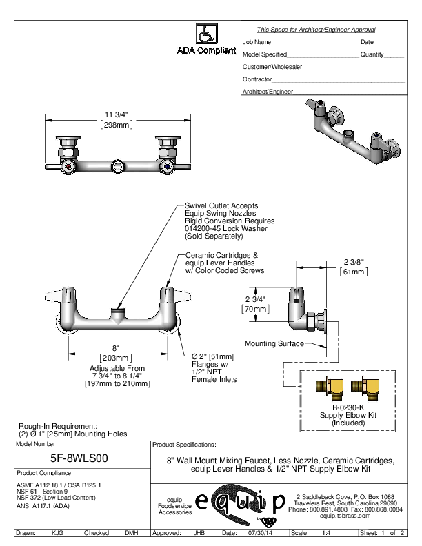 Cutsheet